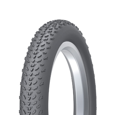 COPERTONE KINDA KRUSADE FAT - 20X4, NERO, SRC, RIGIDO per bici elettriche E-Bike ENGWE EP-2 Pro/EP-2 Pro EU/EP-2 BOOST/Engine Pro/Engine Pro 2.0/M20/M1/ENGINE X, FIIDO M1/ M1 Pro, SHENGMILO MX21, SAMEBIKE, ADO, HIMO